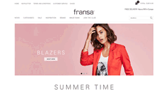 Desktop Screenshot of fransa.com